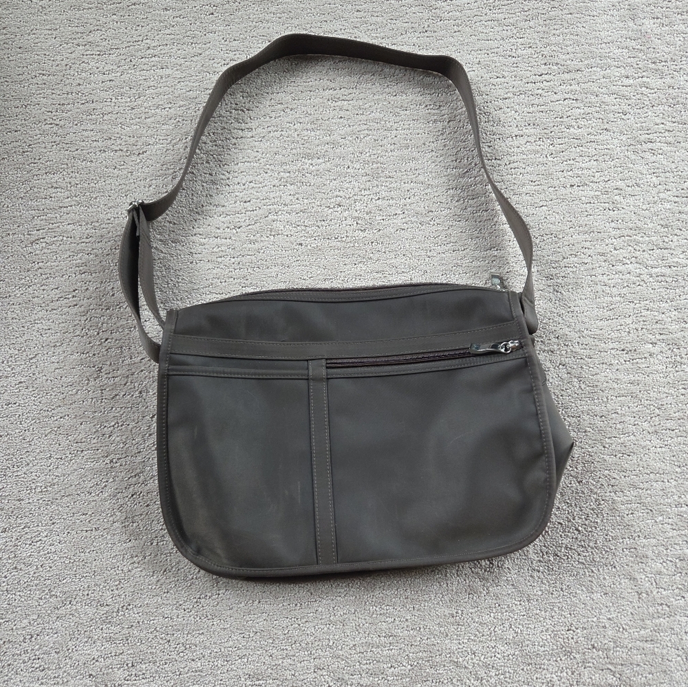 Classic Black Men's Shoulder Bag